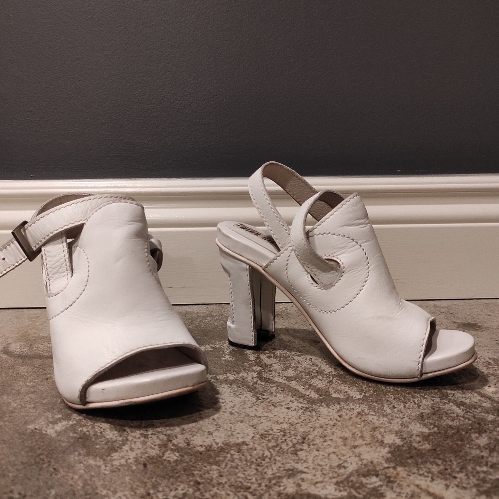 Dirk Bikkembergs Vintage Mules w/ankle straps